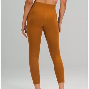 Lululemon InStill hi rise tight legging in butternut brown size 6